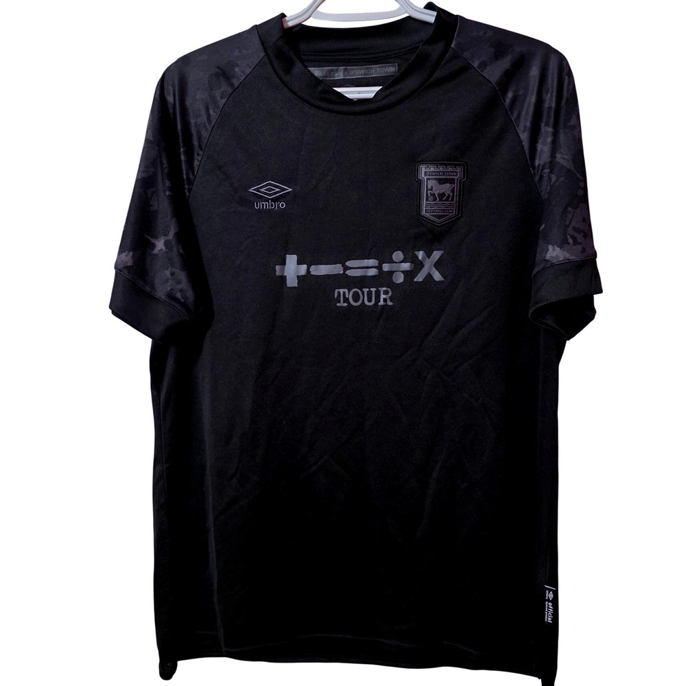 Umbro Ipswich Town Ed Sheeran Blackout Shirt 2022-23 Womens 12